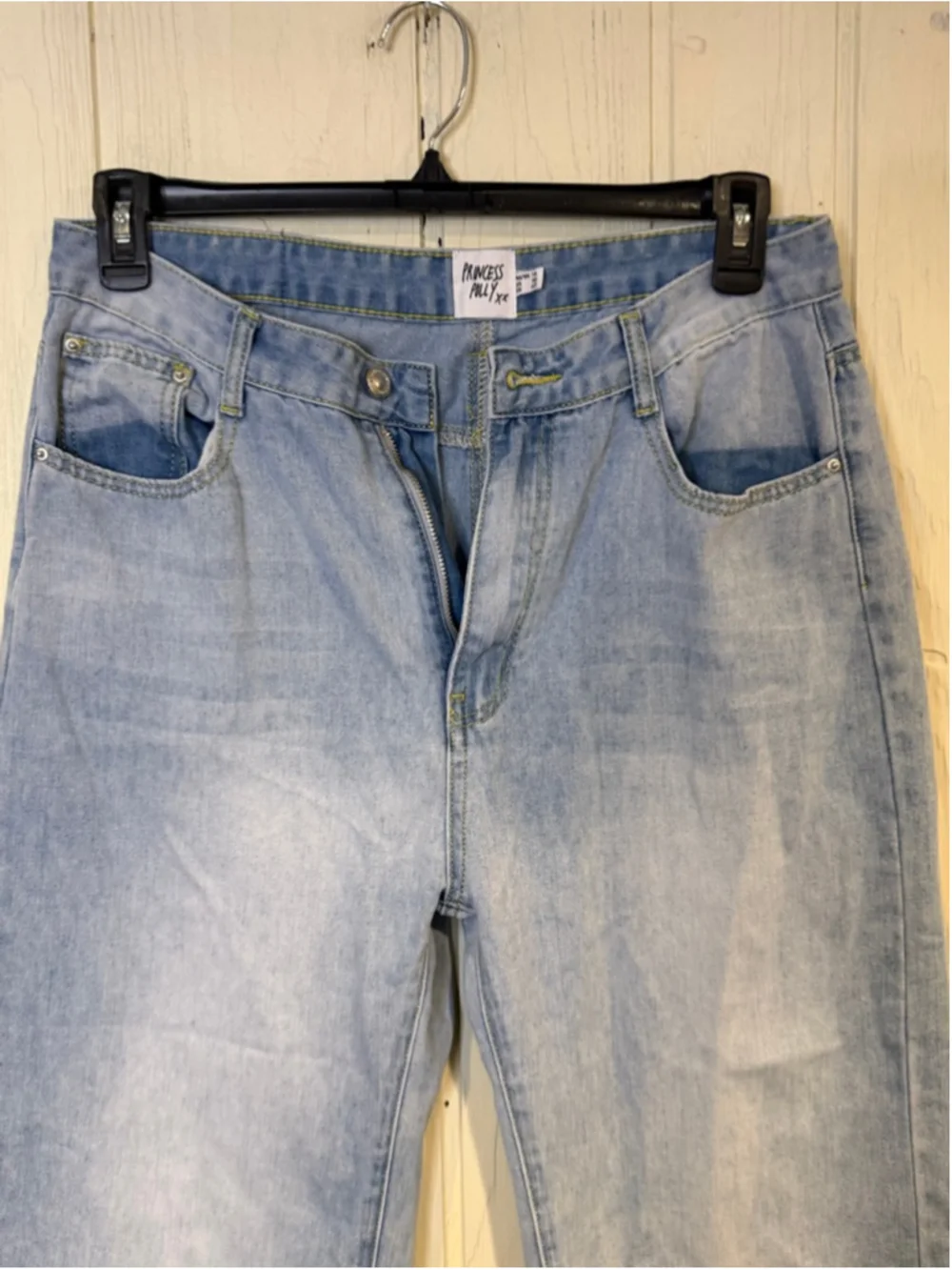 Women's Princess Polly Light Blue Jeans Size 10 - Picture 2 of 8